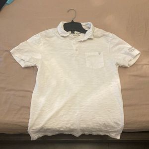 White Guess Polo shirt